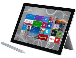 Замена тачскрина на планшете Microsoft Surface Pro 3 в Новосибирске
